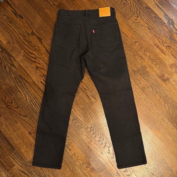 Levi’s 501’s straight leg jeans - Black 26/28 - Picture 5 of 8